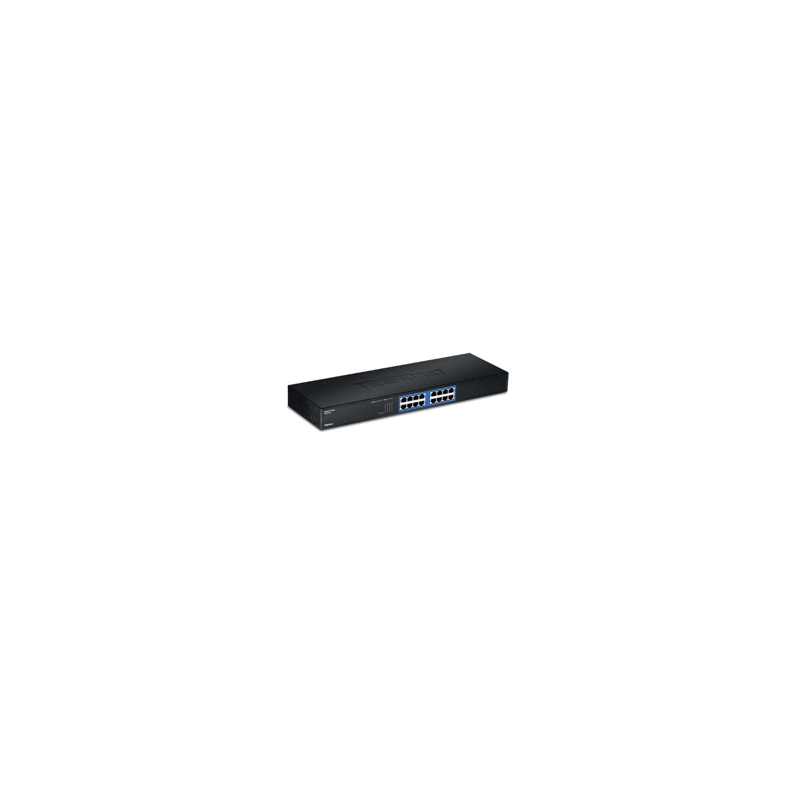 Switch GREENnet rack mount 16 porturi Gigabit - TRENDnet TEG-S16G