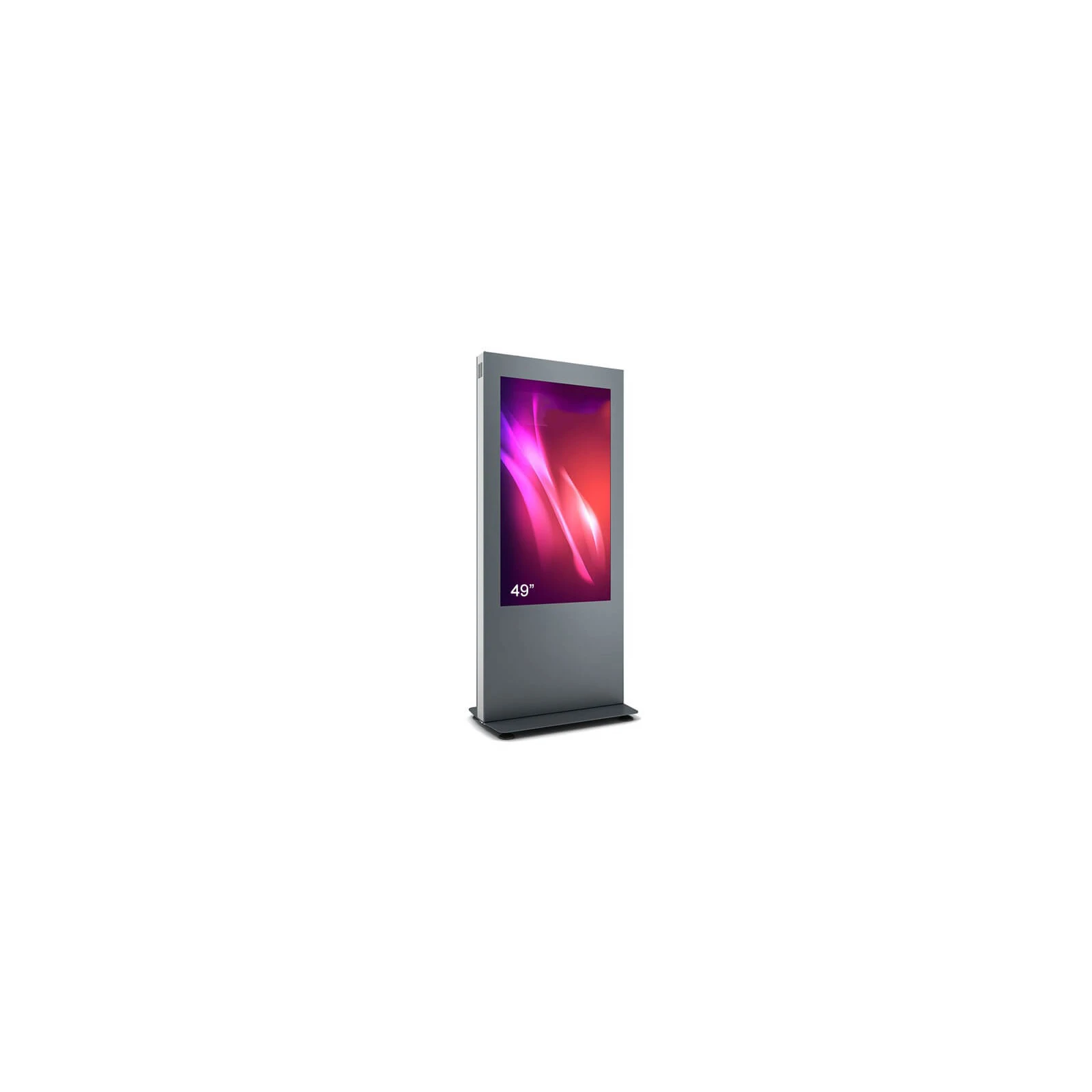 Totem de interior B01, B01V49N-SAB, pentru display 49'', fara sticla frontala