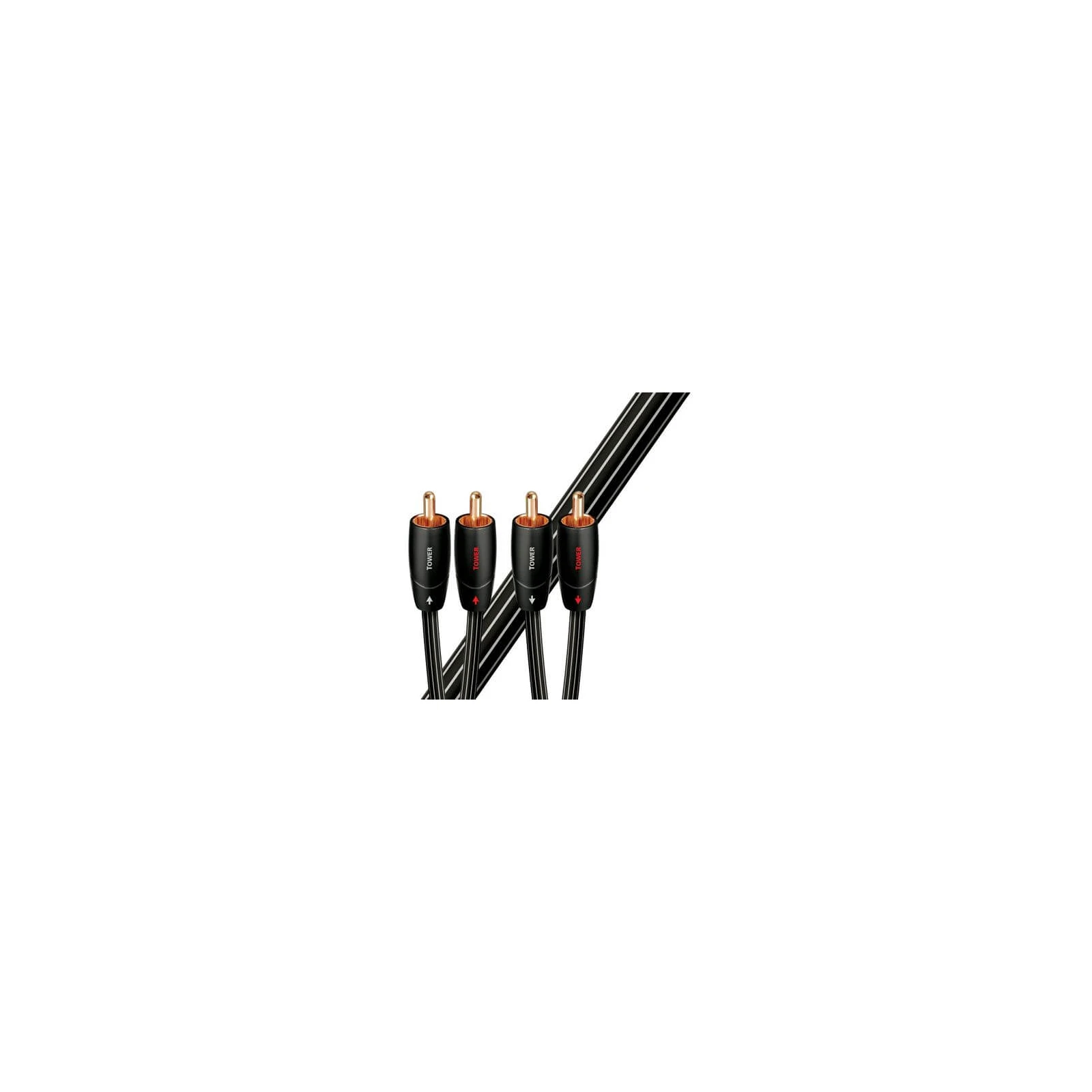 Cablu audio 2RCA - 2RCA AudioQuest Tower 1m
