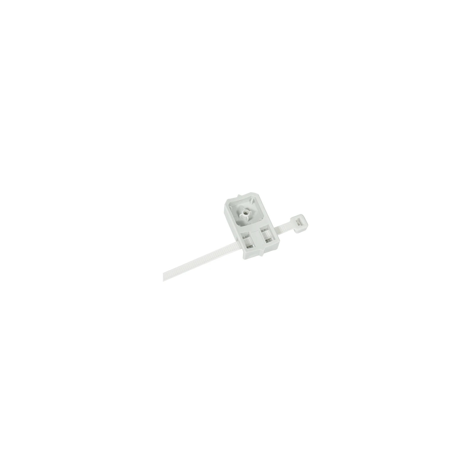 Suport cu brida plastic 4.8x286 mm TBBL gri (200 buc.) - CELO 9TBBL