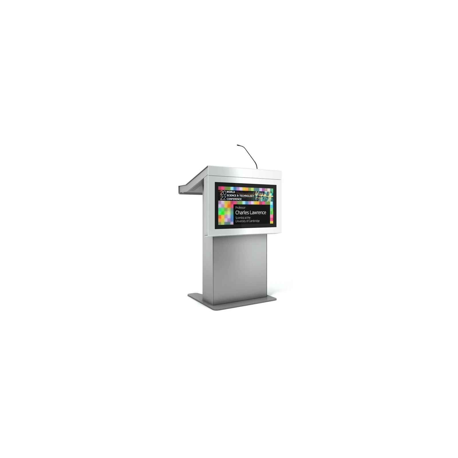 Podium Digital D3, DP3B24-WSB, diagonala 24", doar speaker touch display+PC, dimensiuni 700x1098x611 mm, greutate 95kg
