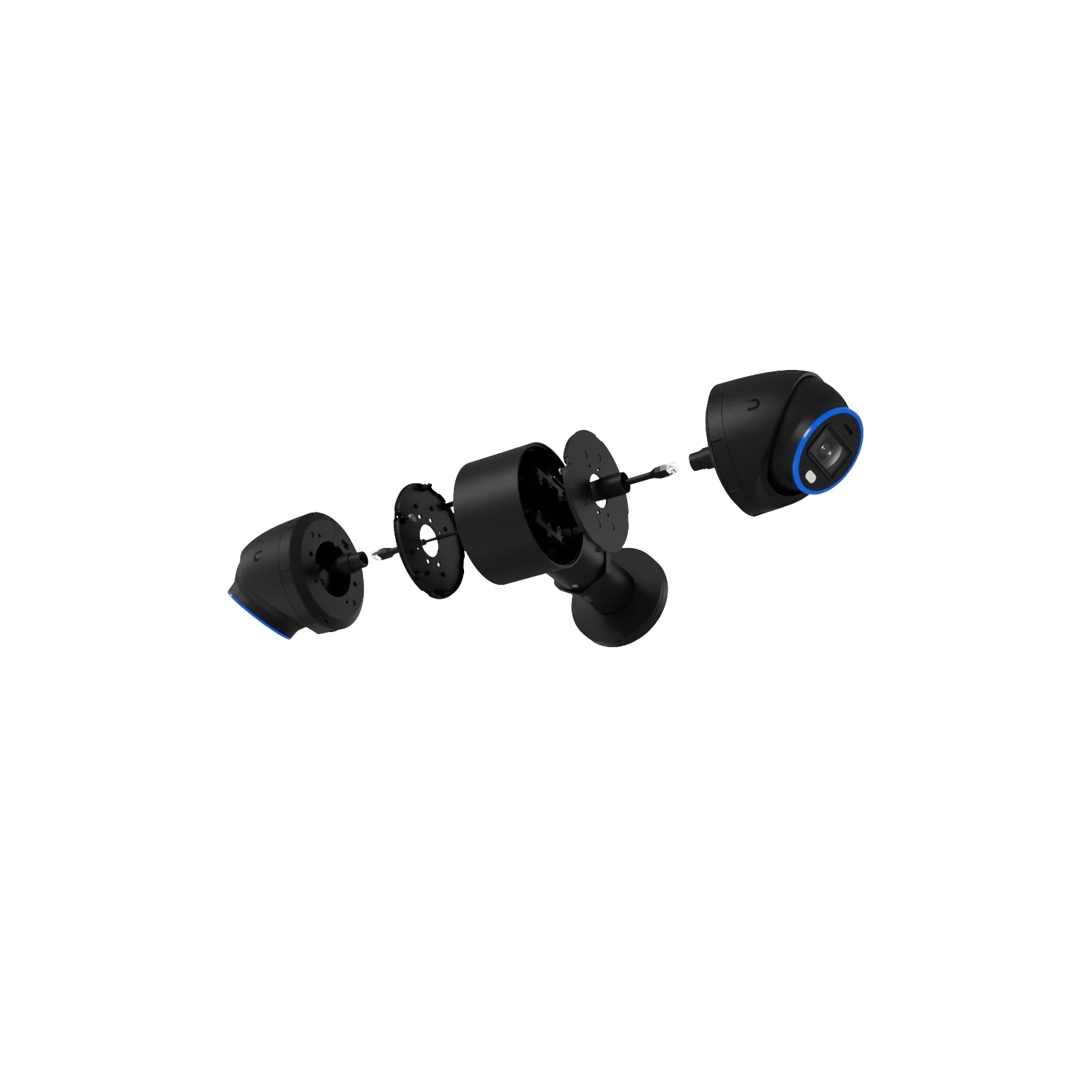 "Tamper-resistant, back-to-back mount fo