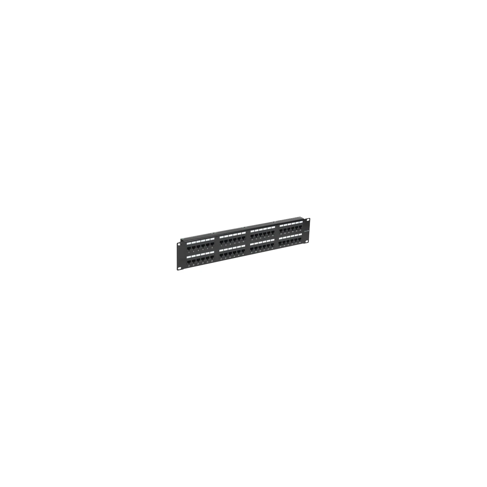 Patch Panel 2U, UTP cat5e, 48 porturi RJ45 - ASYTECH Networking ASY-PP-UTP5E-48