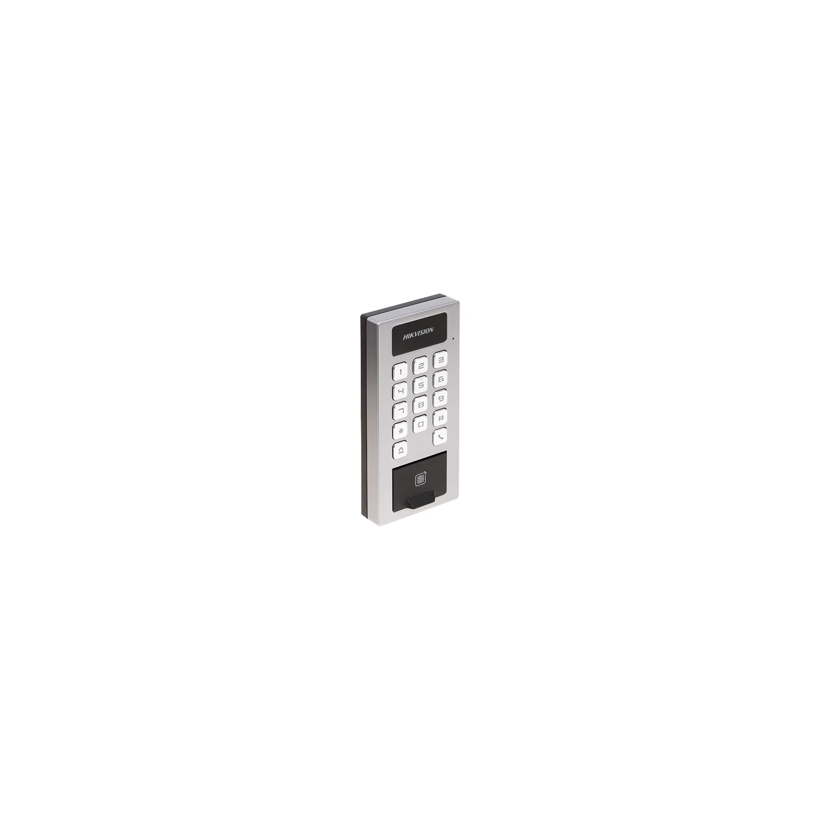 Terminal control acces si interfon cu tastatura, cititor card, amprenta, BT, Wi-Fi - HIKVISION DS-K1T502DBFWX