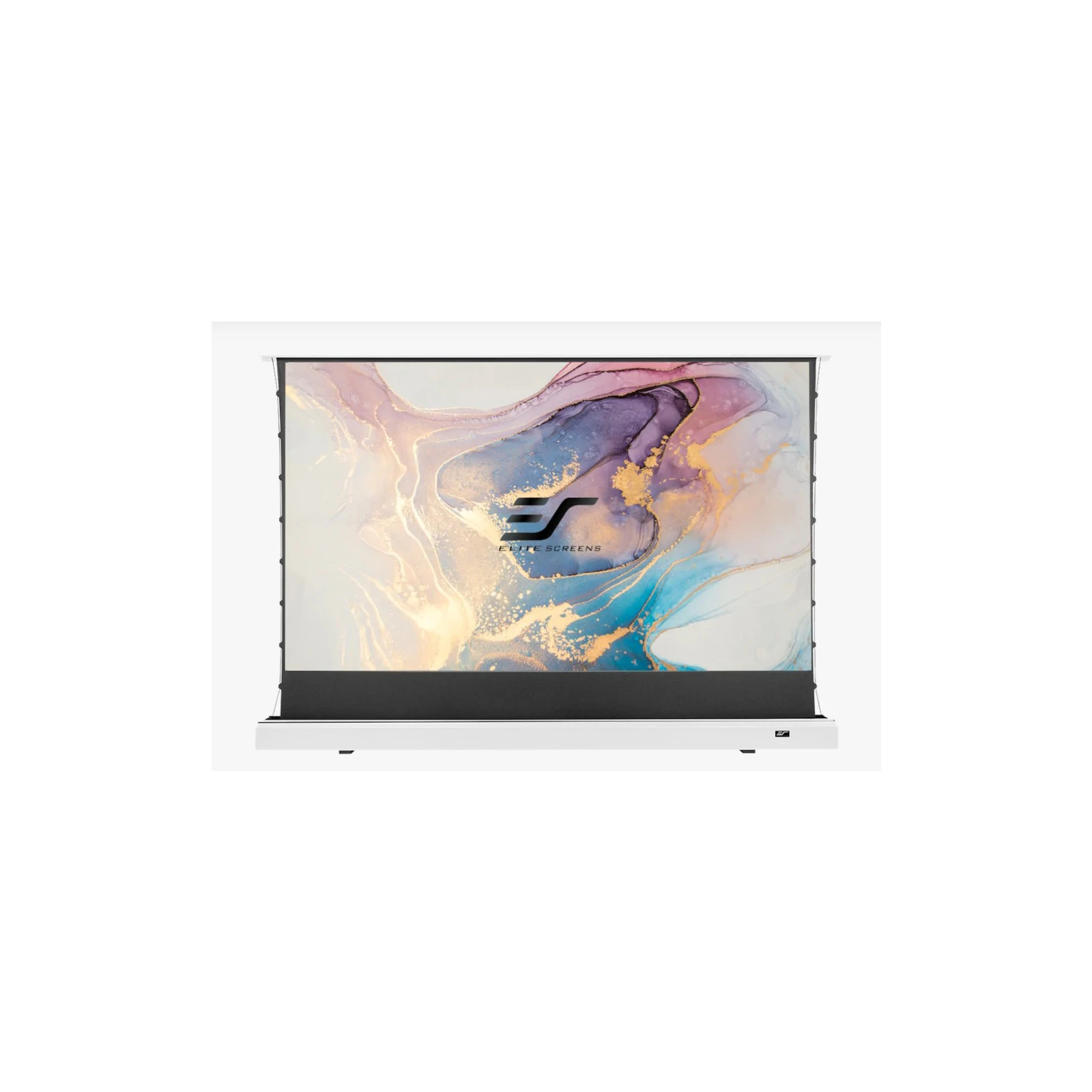 Ecran proiectie podea Pull Up Electric, tensionat, 224 x 126 cm ,EliteScreens Kestrel FTE101XH2-CLR, ALR ULTRA SHORT