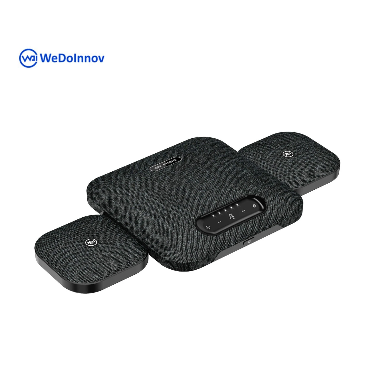 Speakerphone omnidirectional cu 2 microfoane de extensie EC-POD7, captare voce 10m, 10 ore de conversație