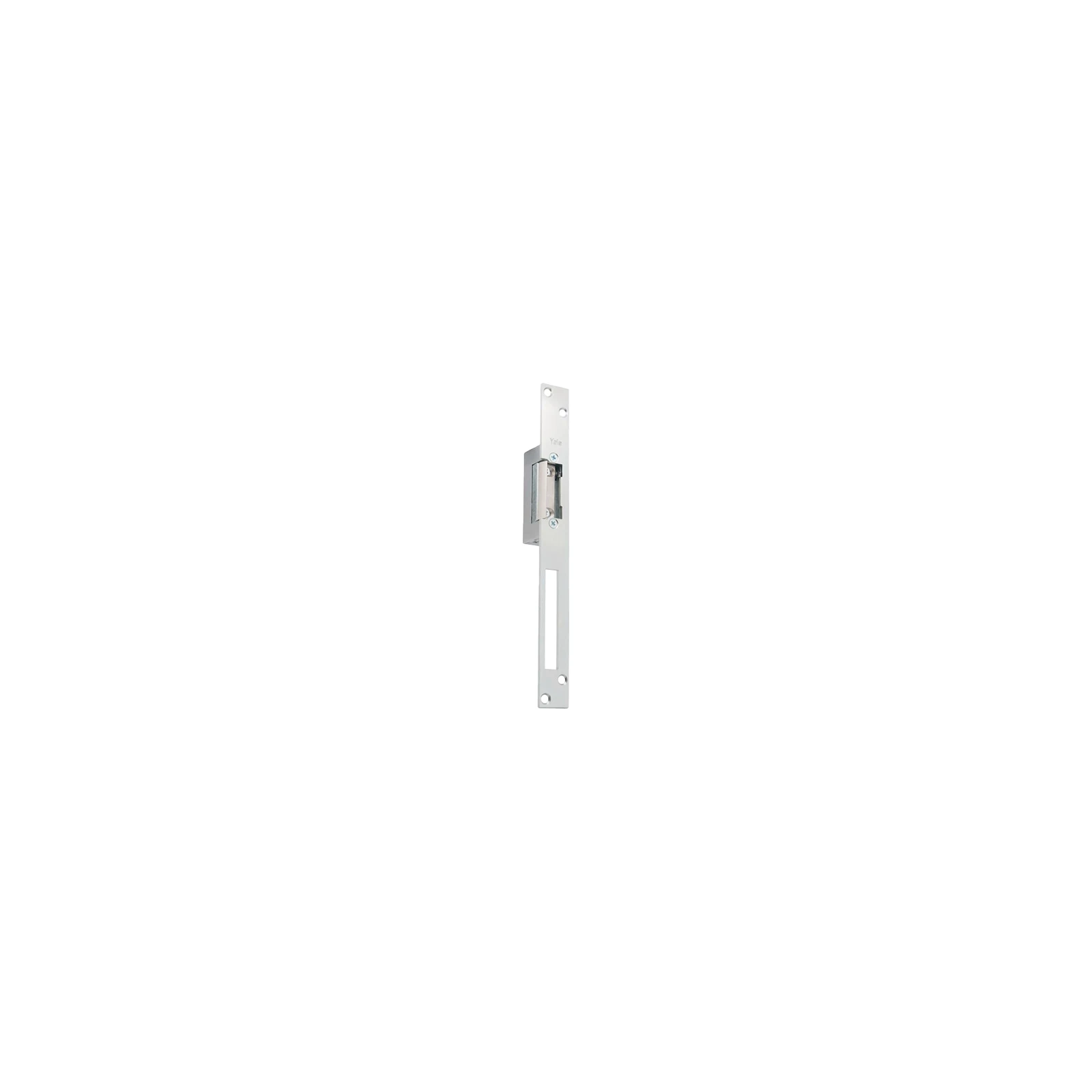 Yala electromagnetica fail locked, 12Vcc, consum redus, 230mA parghie deblocare, cu placa suport lunga - Yale by ASSA ABLOY YB17-12D-LM