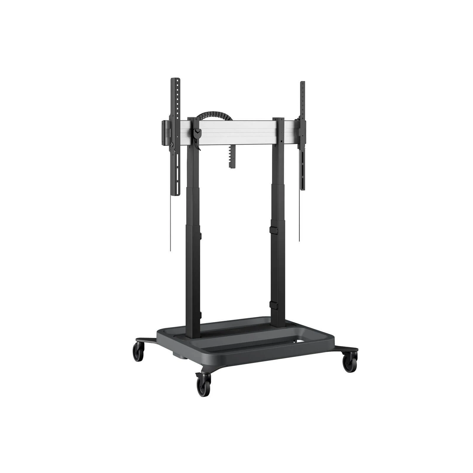 Stand TV motorizat mobil Vogel's RISE 5205, 65"-86", max 120 kg, 50 mm/s, Negru, eligibil cu PNRAS/PNRR
