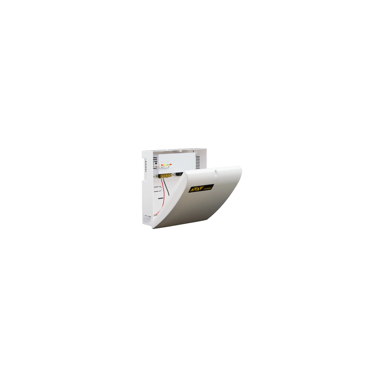 Sursa de alimentare 12V/10A, back-up in cabinet de plastic SDC-12-10BPL