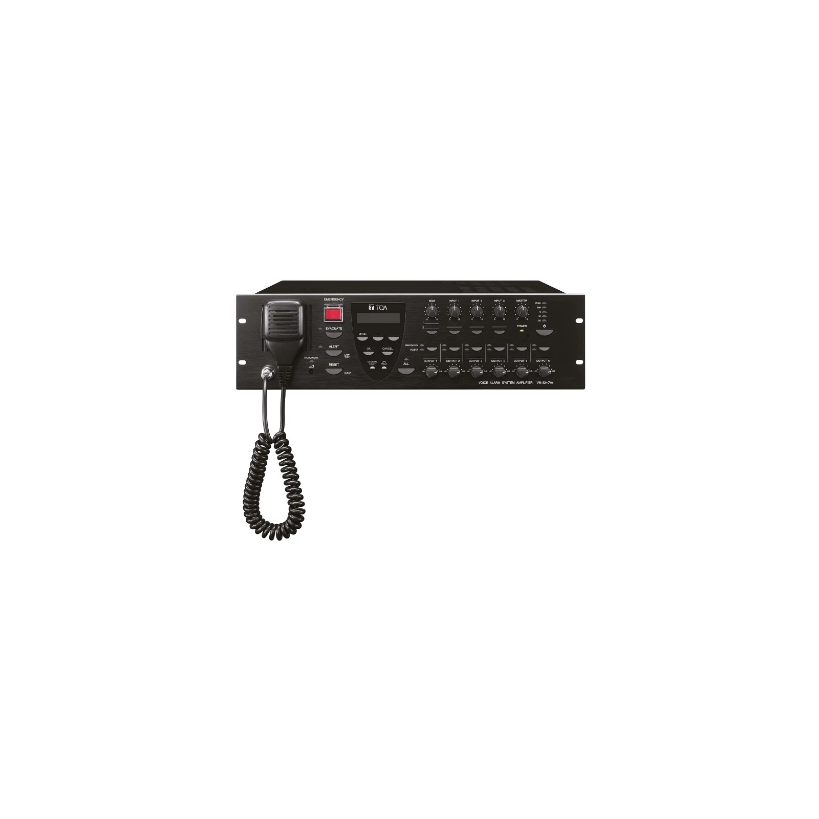AMPLIFICATOR MASTER, 240W/100V, EN 54