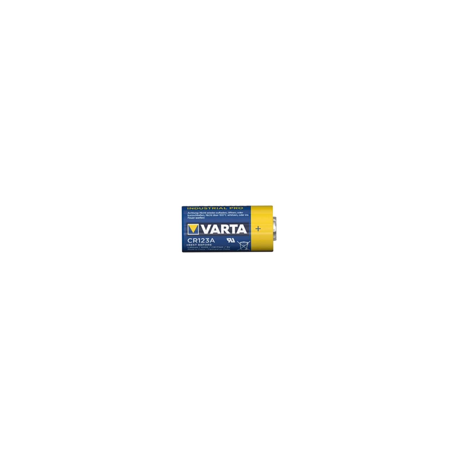Baterie Lithium Varta Industrial PRO - 3V - CR123A BAT-3V0-CR123A-2