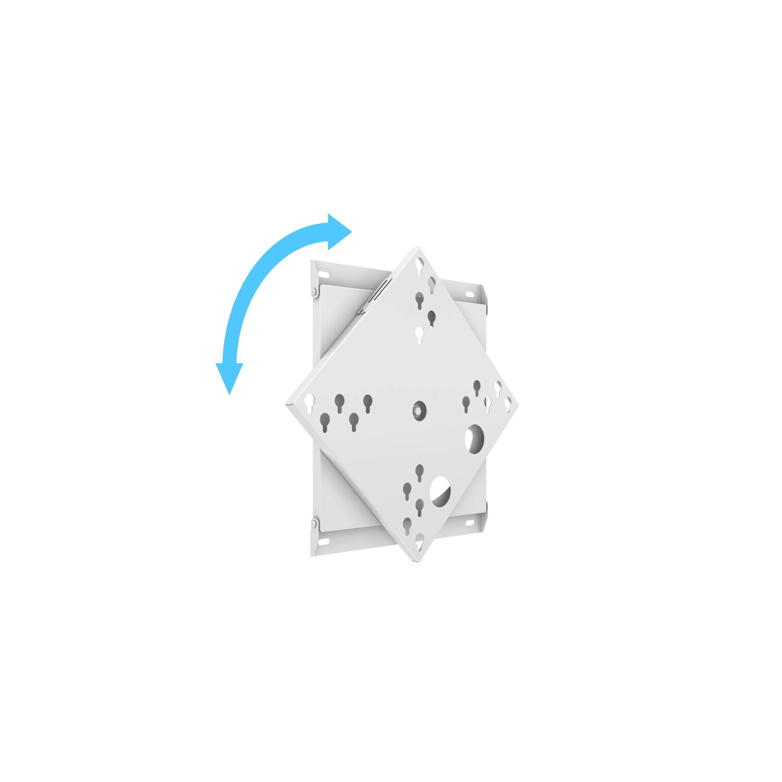 Suport TV de perete cu rotire, Multibrackets MB-9059, 50-95", max.50 kg, alb