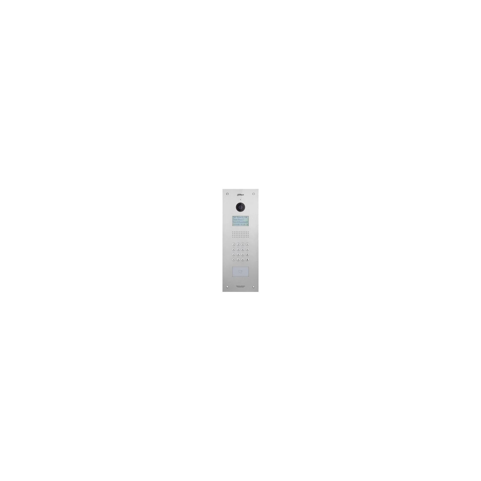 Post de exterior cu apelare numerică VTO1210C-X