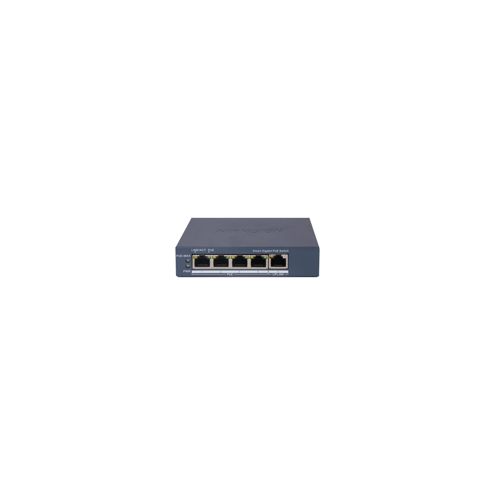Switch 4 porturi Gigabit PoE, 1 port Uplink, Management - HIKVISION DS-3E1505P-EI