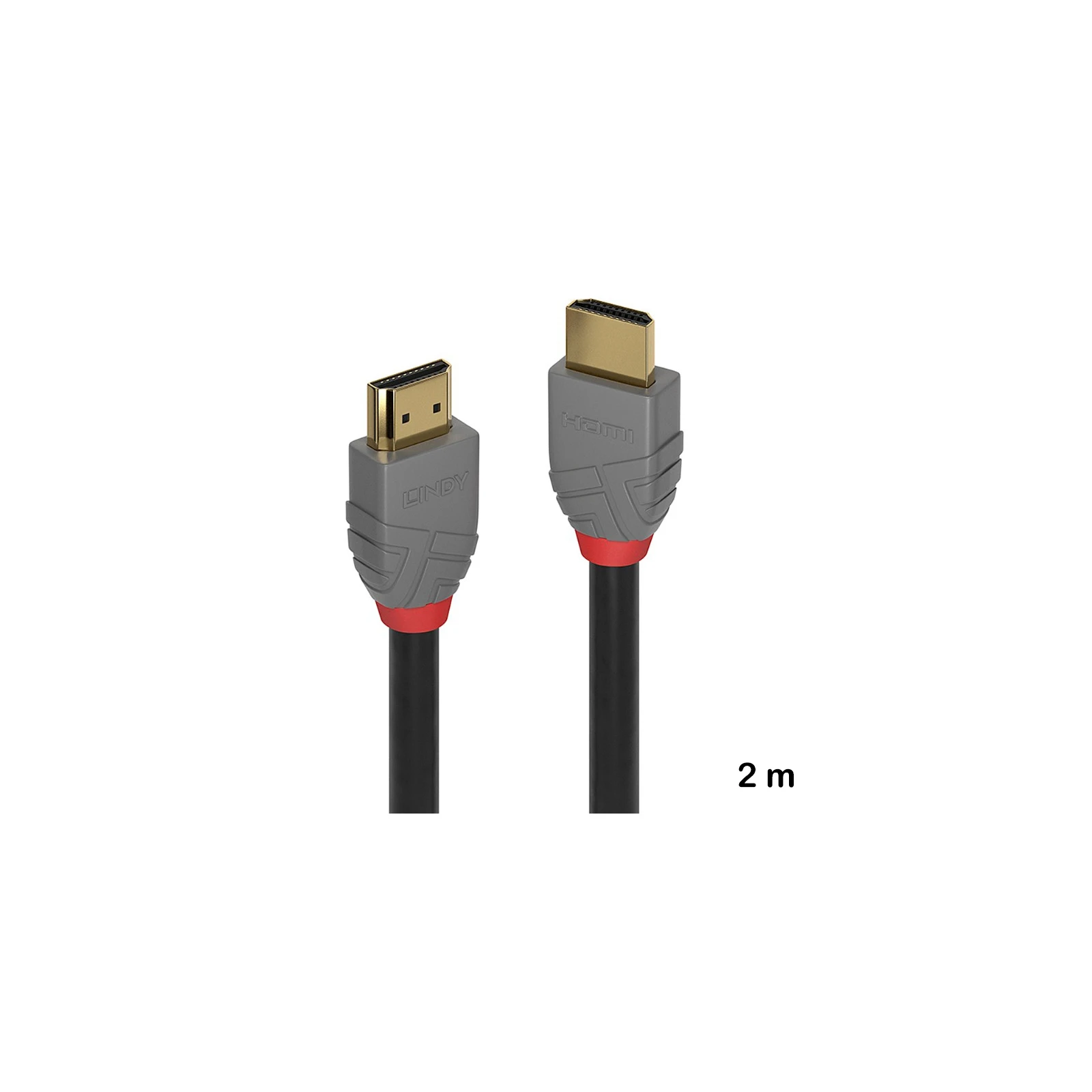 Cablu HDMI High Speed, 2m, Lindy, Anthra Line 36963