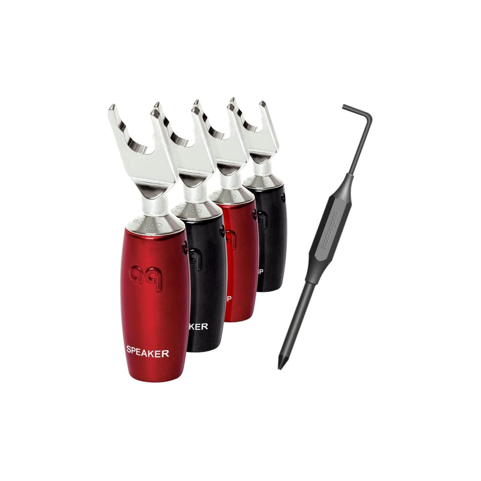 Mufa spada High-End Audioquest 500 Series, Silver plated (Set 4 buc)