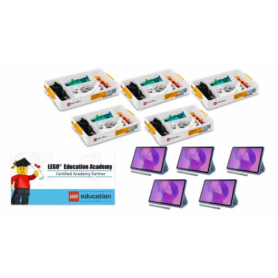 Pachet Lego Education Computer Science & AI Kit 6-8, pentru o sala de clasa, 20 copii, si training acreditat Lego pt un