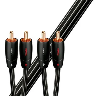 Cablu audio 2RCA - 2RCA AudioQuest Tower 3m
