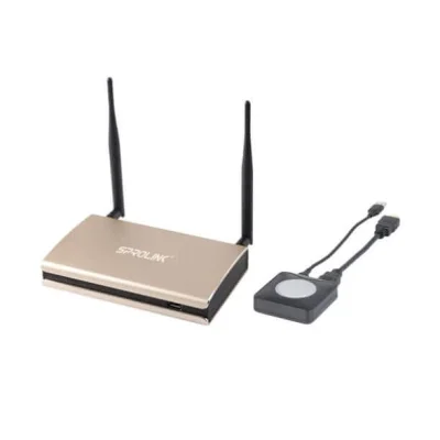 T4-Sis. de prezentare wireless, max.16 utilizatori, 4 imagini afisate simultan, 4 butoane USB-A incl., Airplay, Miracast