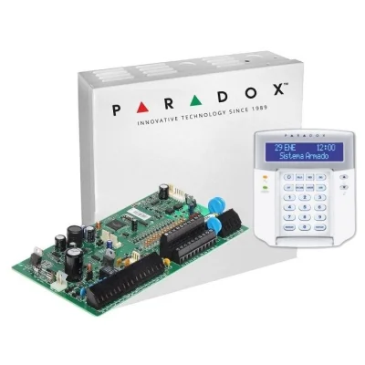 CENTRALA PARADOX SPECTRA + CUTIE SI TRAF + K32LCD