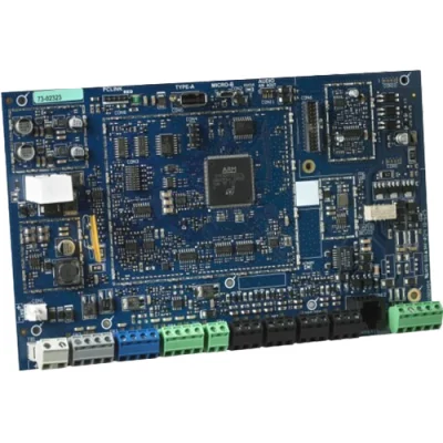 Placa centrala SERIA PRO, 8 zone extensibila la 32 zone fir/radio, 4 partitii - DSC HS3032PCBEN