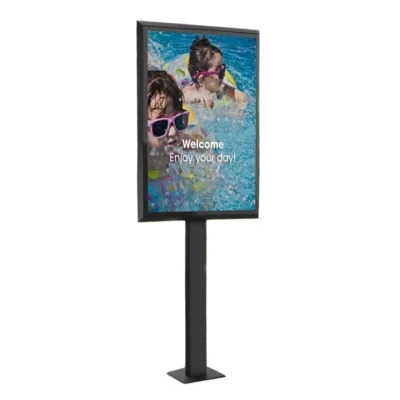 Kiosk / Totem Outdoor 49'' - LG 49XE4 FullHD, 4000 nits cu sistem de prindere Vogel`s