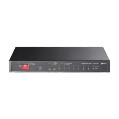 Switch 2 x RJ45 1G PoE++, 6 x RJ45 1G PoE+, 1 x RJ45 1G, 1 x combo RJ45/SFP 1G, Unmanaged - TP-Link TL-SG1210PP