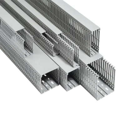 Canal cablu perforat 25x40mm, 2 metri - Plastim PDK2540