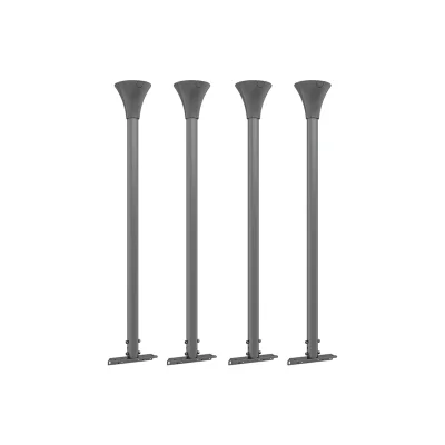 Kit de montare podea-tavan Multibrackets MB-5698, pentru carcase 75"-98”, 1 afisaj, negru