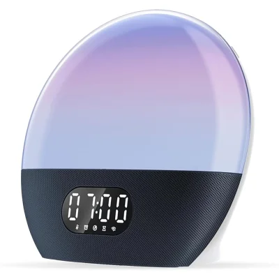 Boxa smart cu Internet Radio si Alexa WiiM Wake-up Light, Green