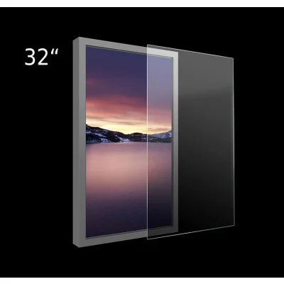 Protectie plexiglass pentru carcase de 32" Multibrackets MB-4899, 778x474x1mm, transparent