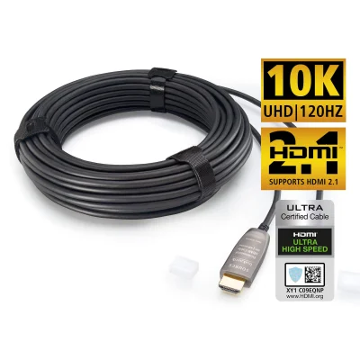 Cablu HDMI2.1 prin fibra optica, Inakustik, 8K/10K, 30m, 009245030