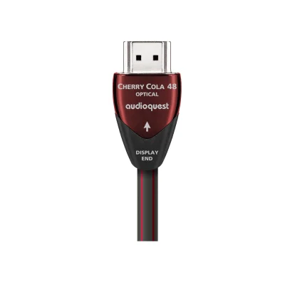 Cablu HDMI 48gbs, 8K-10K AudioQuest Cherry Cola 48 Hybrid Active Optical Cable (HAOC) 10m
