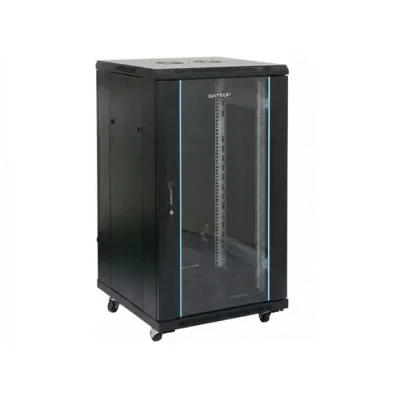 RACK 19" 22U 600X800, DE PODEA, NEGRU