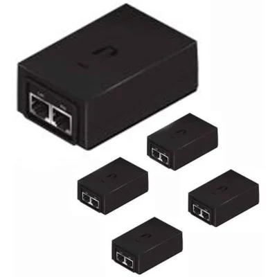 24v, 1A Giga POE, white, 5-pack