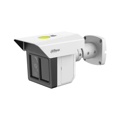 Camera de supraveghere IP WizMind bullet cu protectie perimetrala Triple-Sight 3 × 2 MP IPC-MFW5241T2-E3-ASE