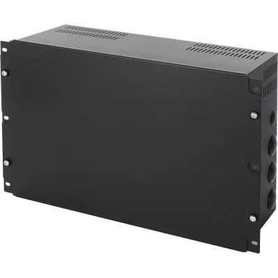 Carcasă de securitate rack cu două niveluri 7U/150mm/17 Ah pentru dulapuri rack 19″ RAW07