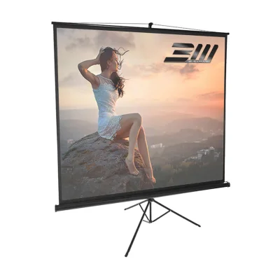 Ecrane proiectie trepied, 150 x 150 cm, universal Blackmount, marime vizibila, Format 1:1