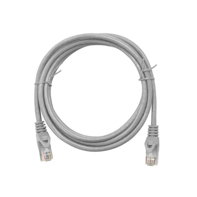 PATCH CABLU CAT.6 ECRANAT RJ45 GRI 3.0M