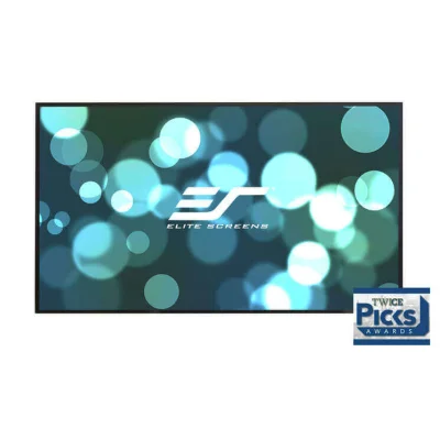 Ecran proiectie cu rama fixa, de perete, 203 x 115 cm, EliteScreens AEON Edge Free AR92WH2, format 16:9