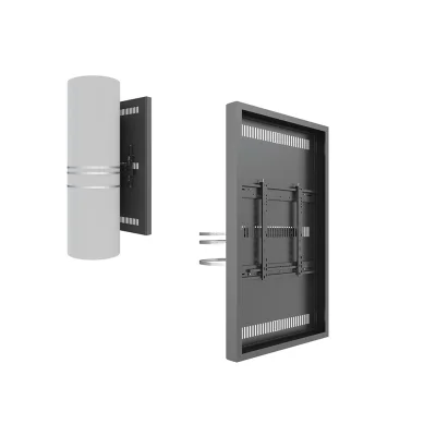 Carcasa LCD de Interior cu montare pe coloana Multibrackets MB-4547, 55", max.30 kg, negru