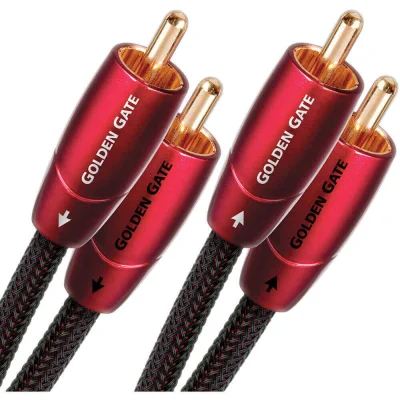 Cablu audio 2RCA - 2RCA AudioQuest Golden Gate, 3m