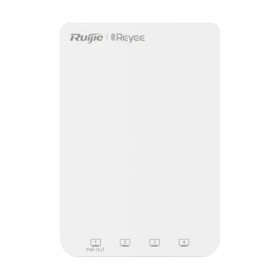Access Point Wireless AC1300 Dual-Band, Wi-Fi 5, 2 dBi, 5x RJ45 Gigabit, PoE IN, Cloud Management - Ruijie RG-RAP1200(P)