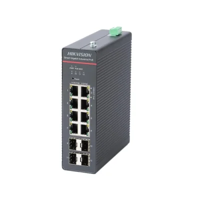 SWITCH MANAGED, 12 PORTURI (8 POE, 4 SFP)