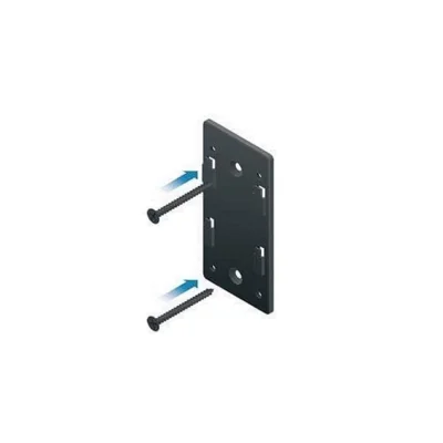 "Wall Mount for Ubiquiti PoE injectors.