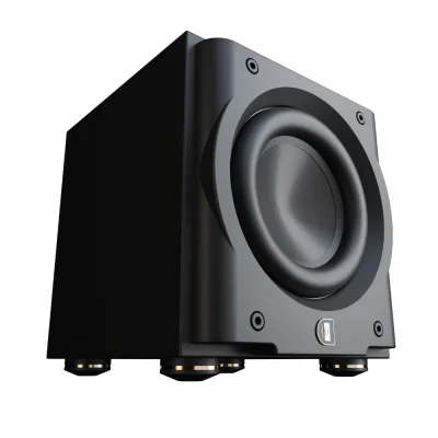 Subwoofer Perlisten R8s-MB, negru mat