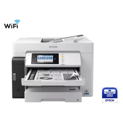 Multifunctionala monocrom jet de cerneala Epson EcoTank Pro M15180, A3+, 25ppm, ADF, USB, WiFi, Retea