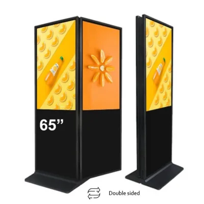 Kiosk / Totem Indoor back-to-back 65'' - EVOBOARD cu  display 65", 4K, Android 11