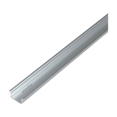 Sina DIN 35x15mm, neperforata, lungime 1m - Plastim PDR3001