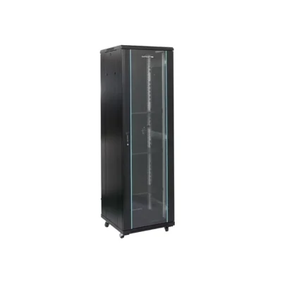 RACK 19" 47U 800X800, DE PODEA, NEGRU